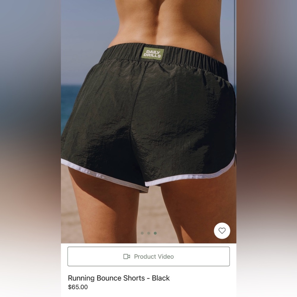 DAILY DRILLS RUNNING BOUNCE SHORTS!! Brand new with tags